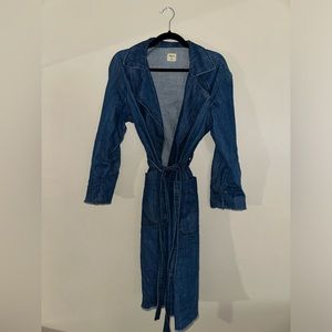 GAP 1996 Denim Trench Jacket